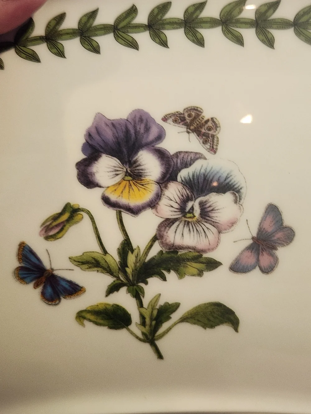 Portmeirion Botanic Garden Clematis Florida Oval 4pt / 2.3L Casserole w Lid NIB